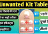 Unwanted Kit Tablet Side effects in Hindi