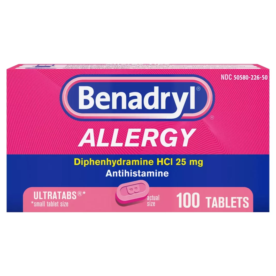 Benadryl Tablet Uses and Symptoms