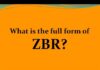 ZBR Full Form