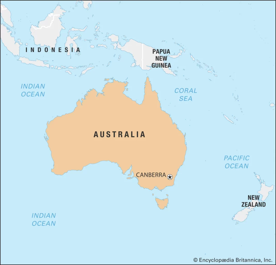About Geography of Australia & Pacific
